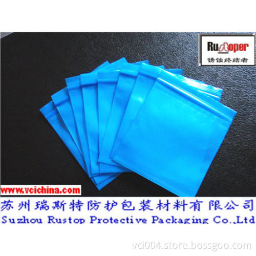 VCI zipper bag for CNC machine tool